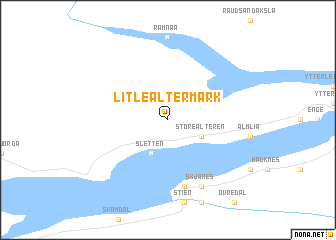 map of Litle Altermark