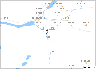 map of Litlere