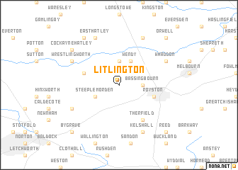 map of Litlington