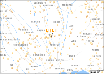 map of Litlit