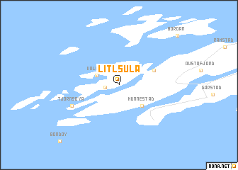 map of Litlsula