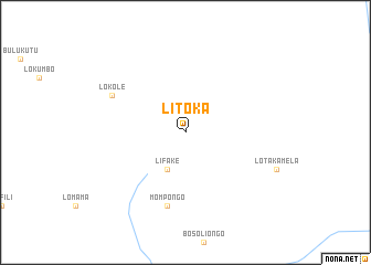 map of Litoka