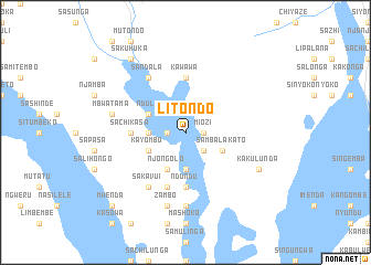 map of Litondo