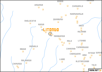 map of Litondo