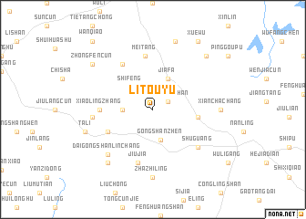 map of Litouyu