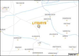 map of Litovnya