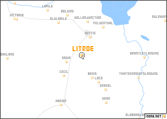 map of Litroe