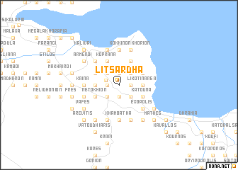 map of Litsárdha