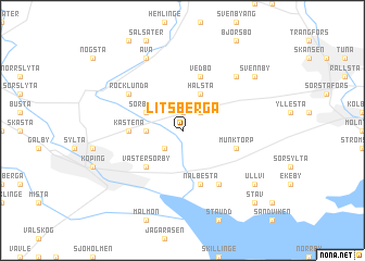 map of Litsberga