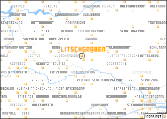 map of Litschgraben