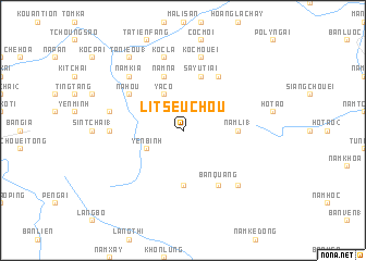 map of Li Tseu Chou