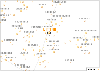 map of Littan