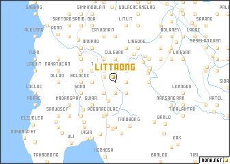map of Littaong
