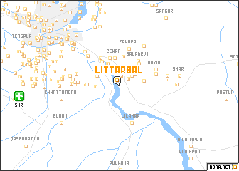 map of Littarbal