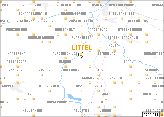 map of Littel