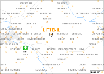 map of Littewil