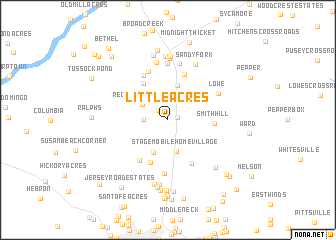 map of Little Acres