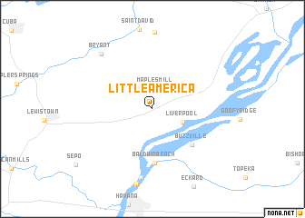 map of Little America