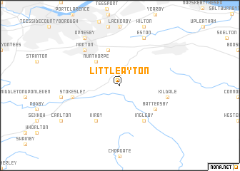 map of Little Ayton