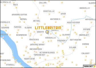 map of Little Britain