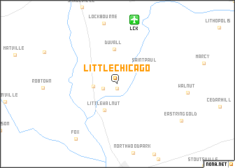 map of Little Chicago