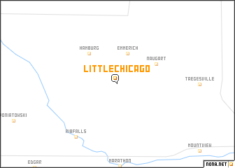 map of Little Chicago