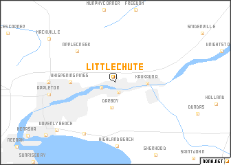 map of Little Chute