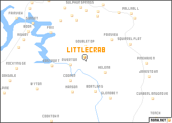 map of Little Crab