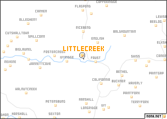 map of Little Creek