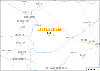 map of Little Creek