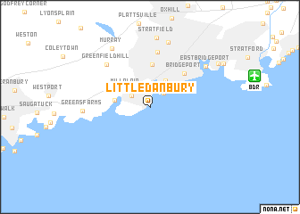 map of Little Danbury