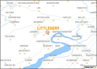 map of Little Dean