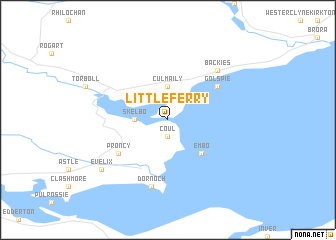 map of Littleferry