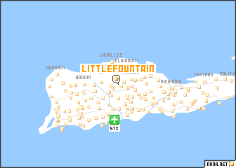 map of Little Fountain