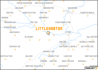 map of Little Habton