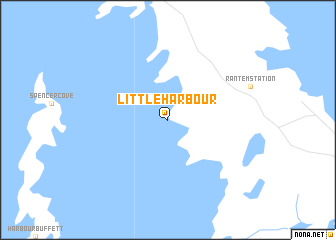 map of Little Harbour