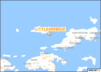 map of Little Harbour