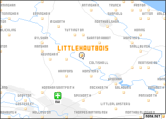 map of Little Hautbois