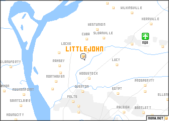 map of Little John