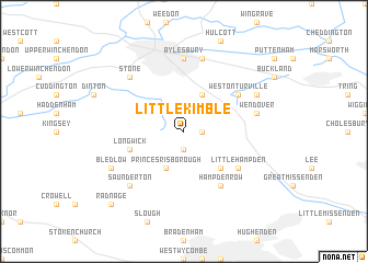 map of Little Kimble