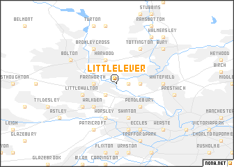 map of Little Lever