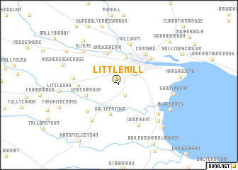 map of Littlemill