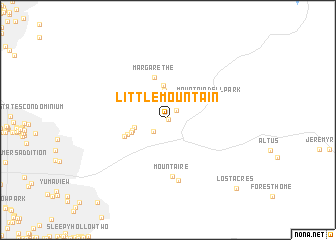 map of Little Mountain