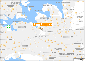 map of Little Neck