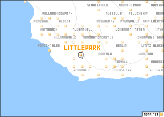 map of Little Park