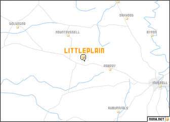 map of Little Plain