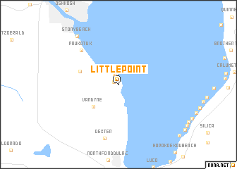 map of Little Point