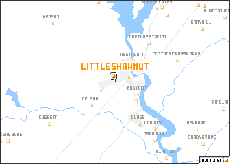 map of Little Shawmut