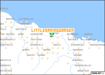 map of Little Spring Garden