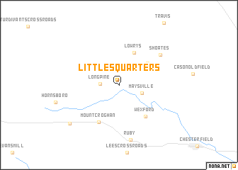map of Littles Quarters